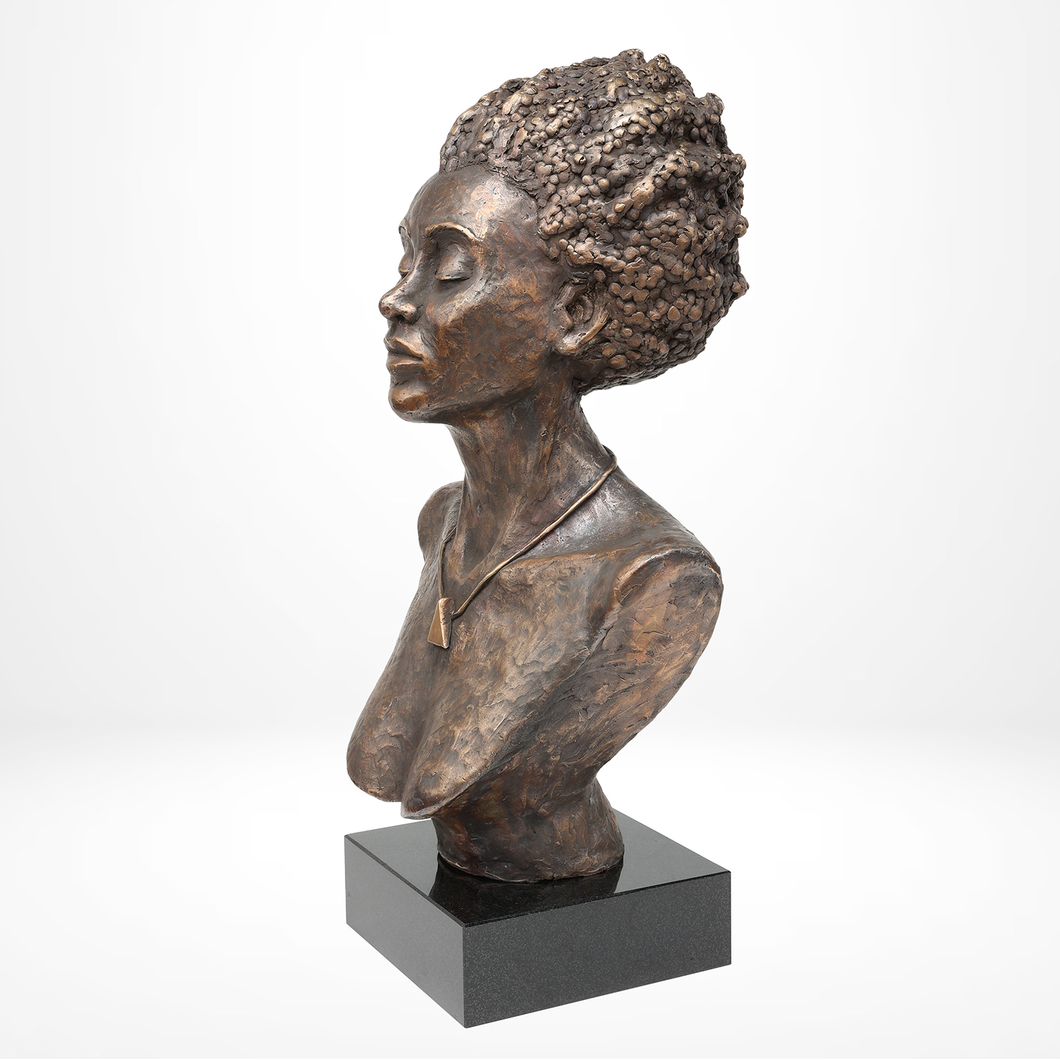 Bronze African woman
