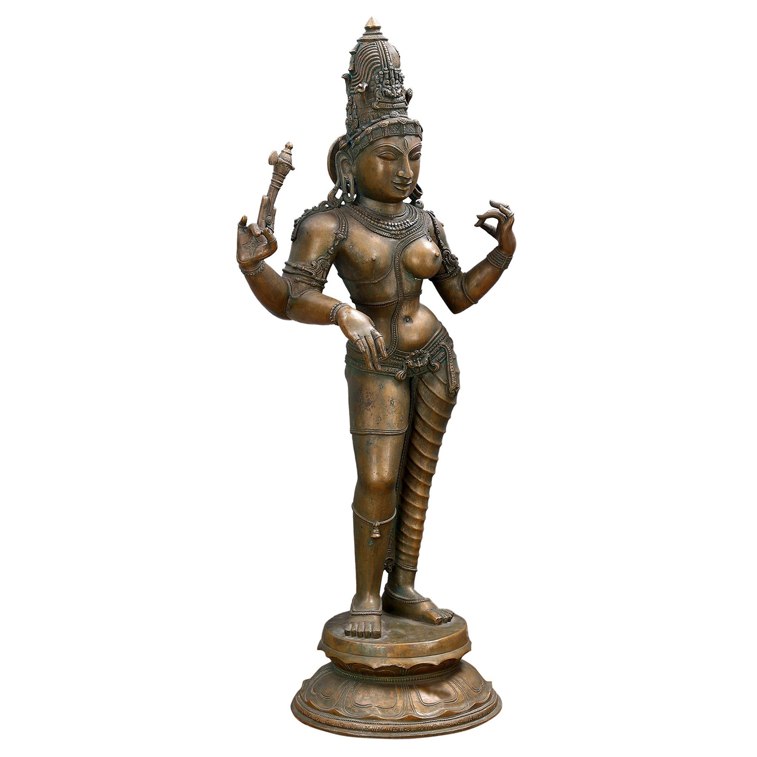 Bronze Ardhanarishvara Art