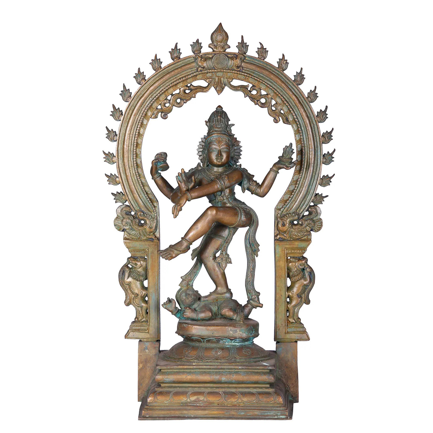 Brass Nataraja statue
