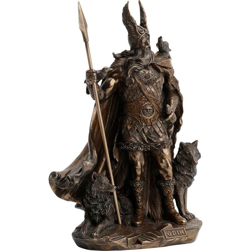 Statue of Norse God Odin