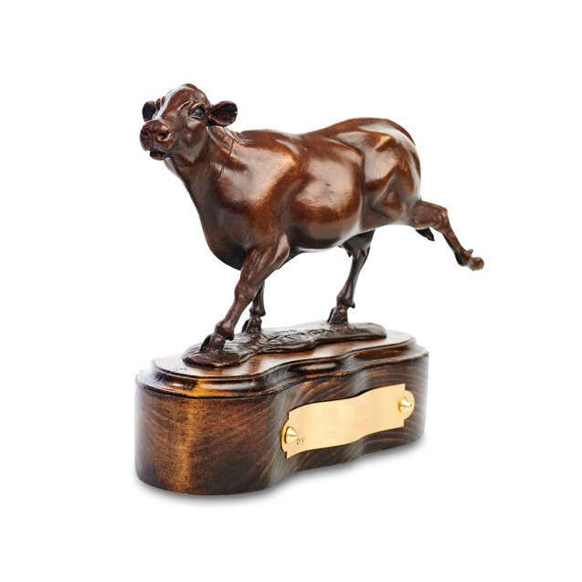bronze calf figurine