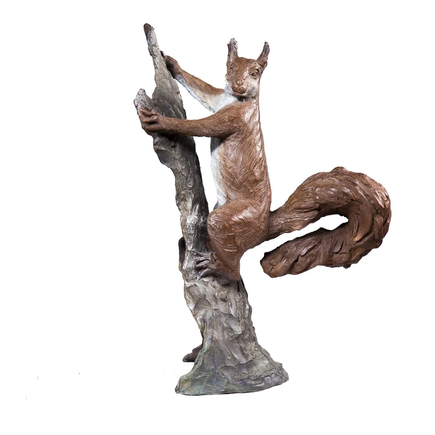 Brown Squirrel Sculpture