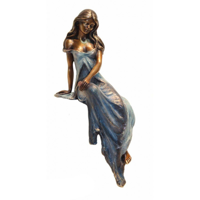 Art Nouveau Lady Figurine