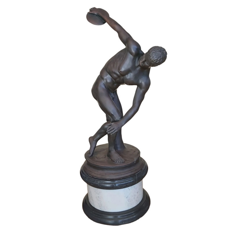 discus thrower nude sculpture