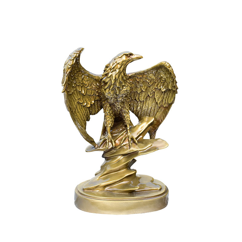 eagle bronze sculpture