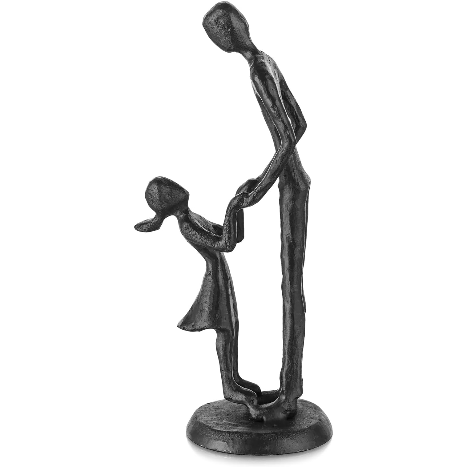 father daughter sculptures figurines