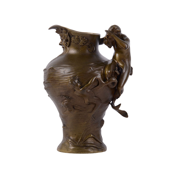 bronze vase sculpture