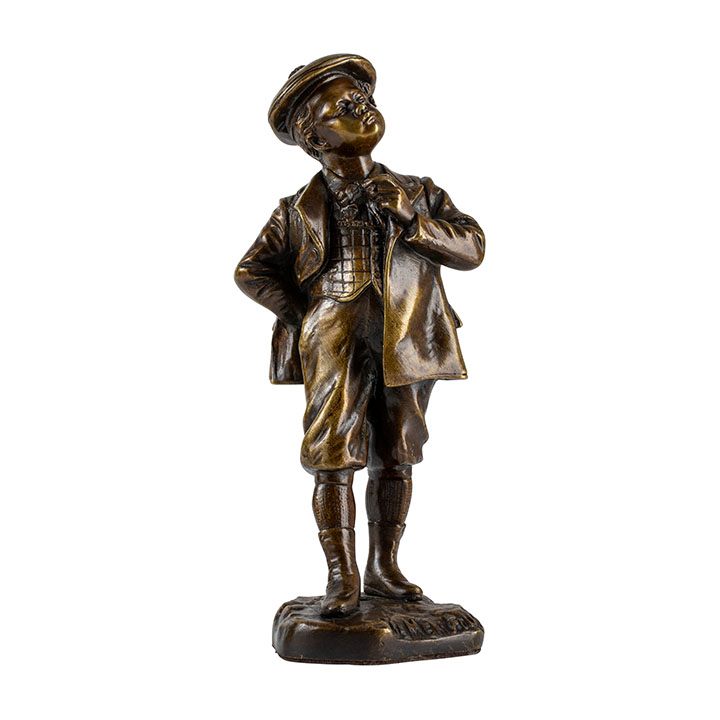 bronze Boy small sculpture