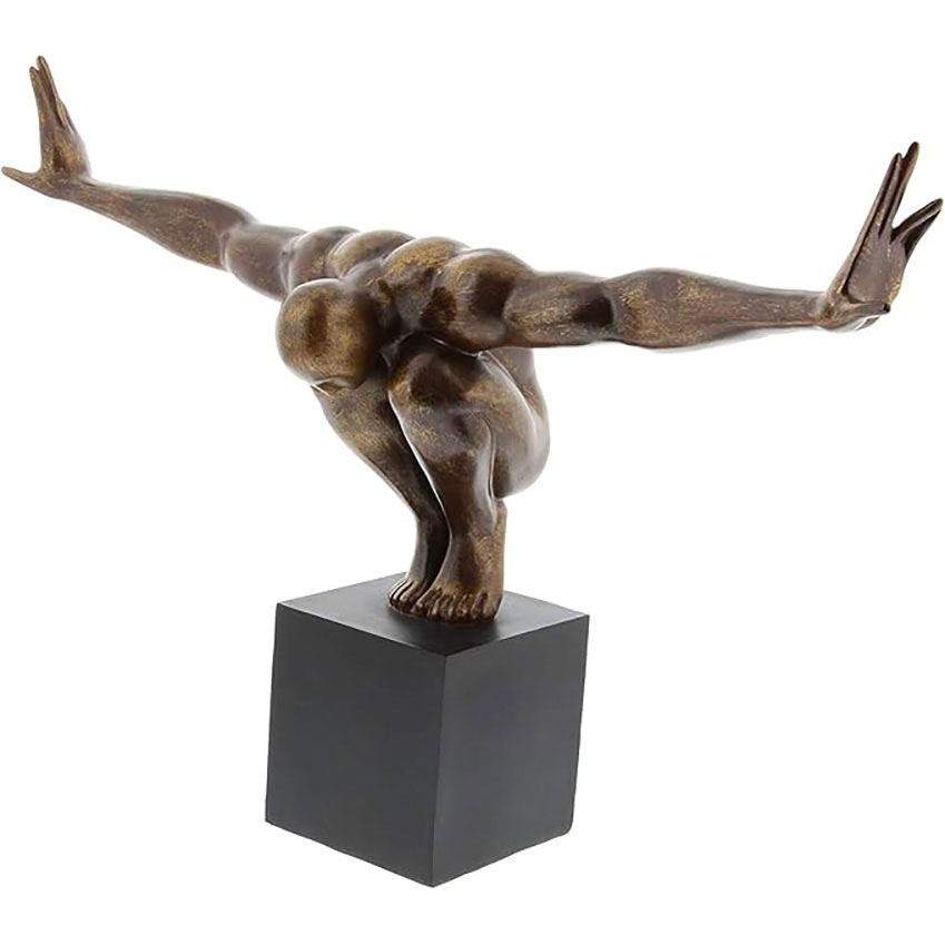 diving man sculpture