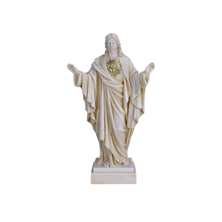 sacred heart of jesus sculpture