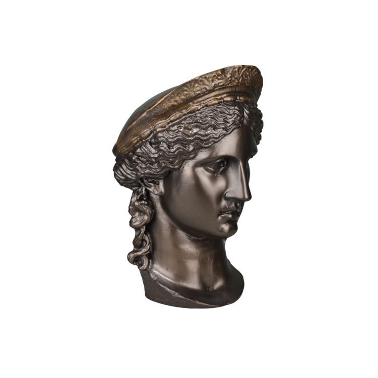 juno goddess head sculpture