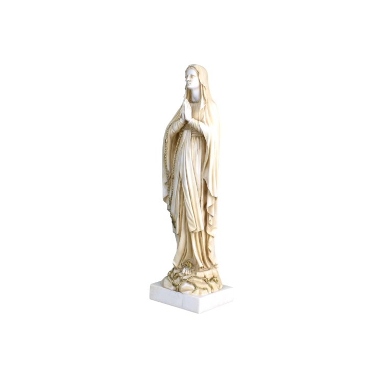 virgin mary praying statue