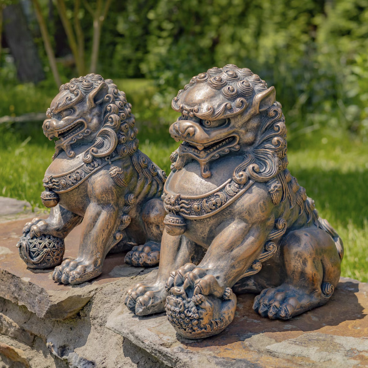 foo dog garden ornaments