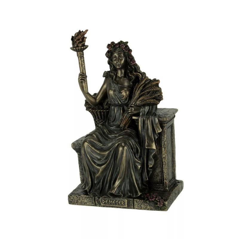 demeter goddess statue