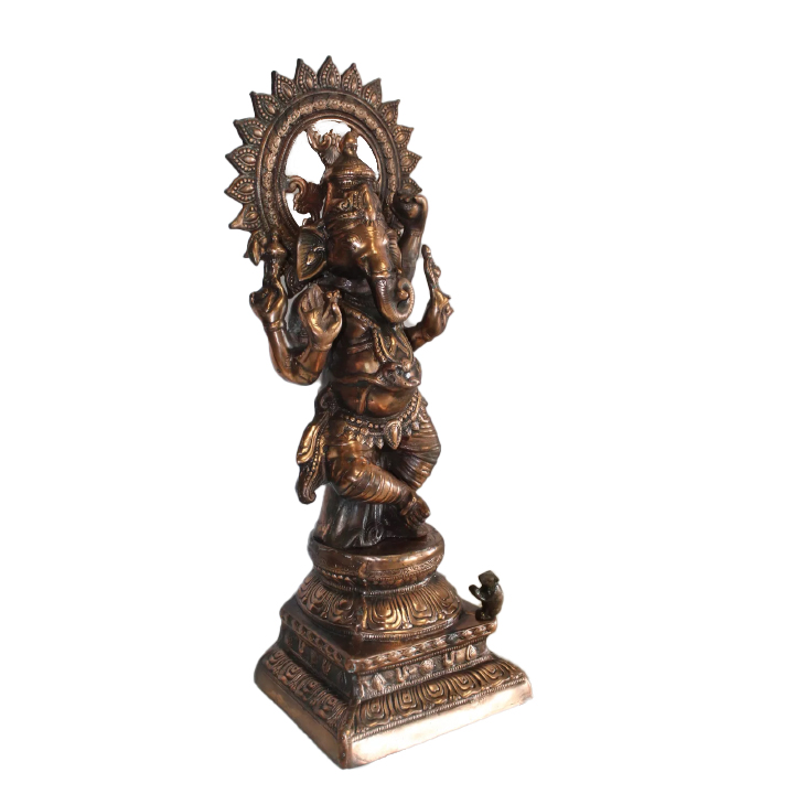 dancing ganesha sculpture