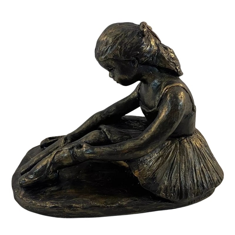 ballerina bronze figurine