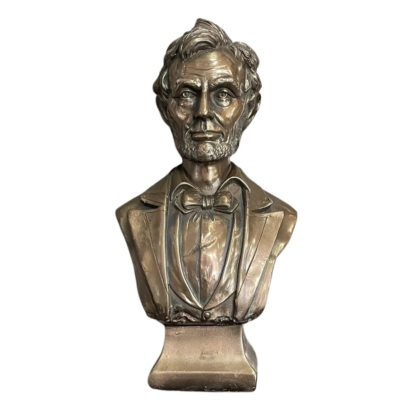 abraham lincoln bronze bust