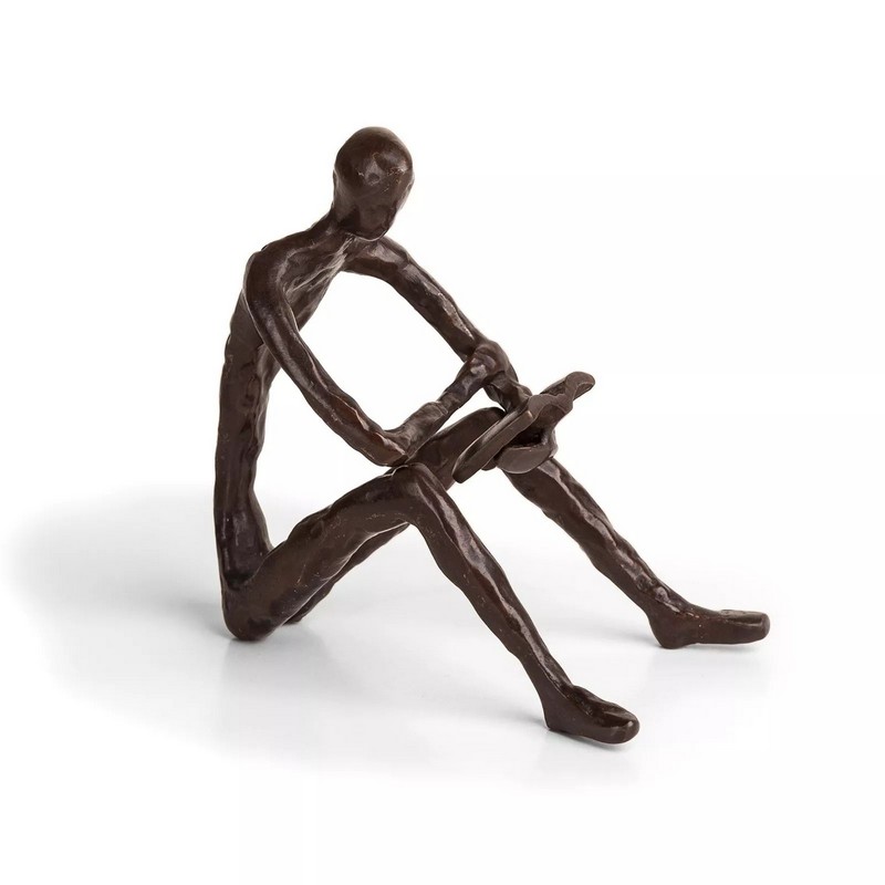 reading man sculpture