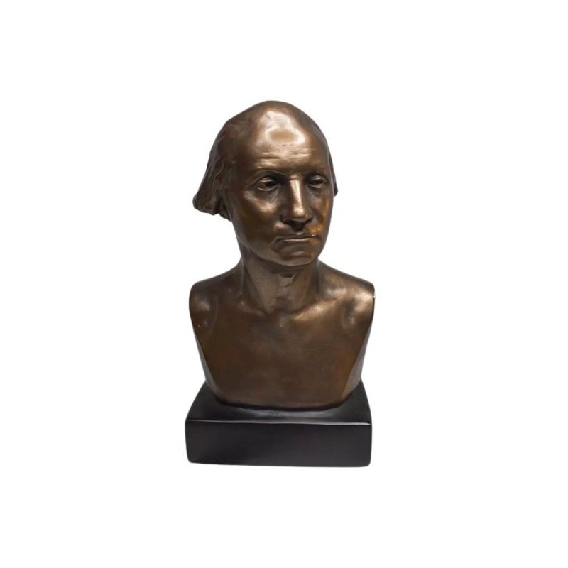 george washington bronze bust