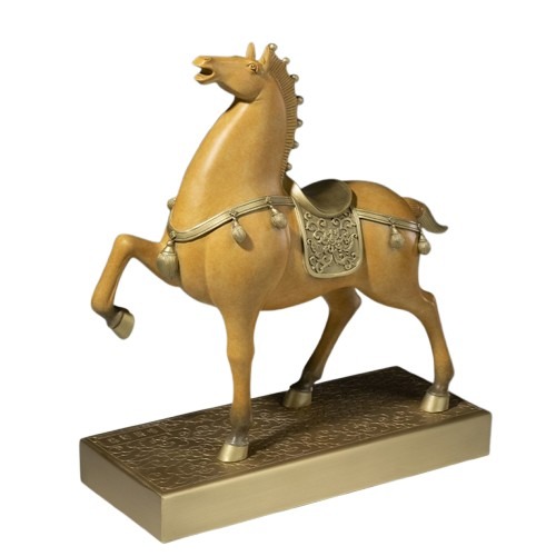 bronze horse art