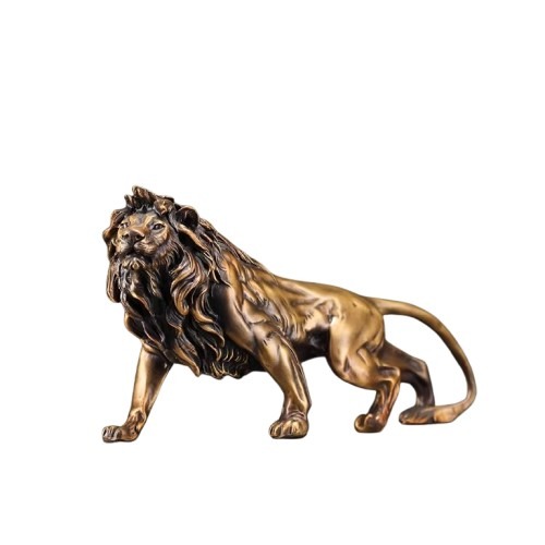 majestic lion sculpture